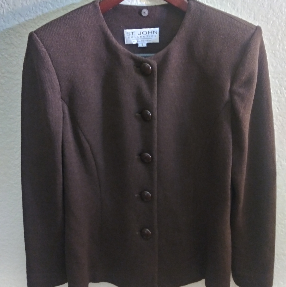 St. John button-up sweater